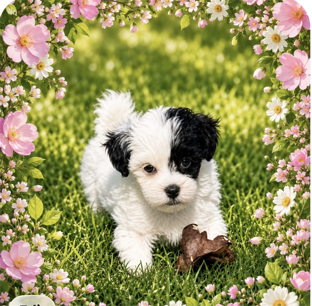 SPUNKY LITTLE MALTIPOO (F)