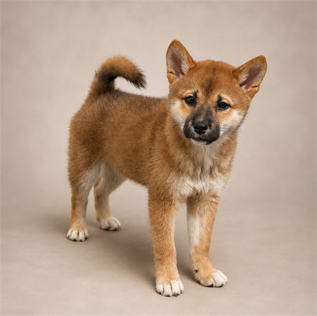 Female Red Shiba Inu